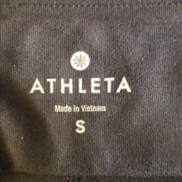 Athleta Gray Cropped Leggings size Small - Picture 4 of 8